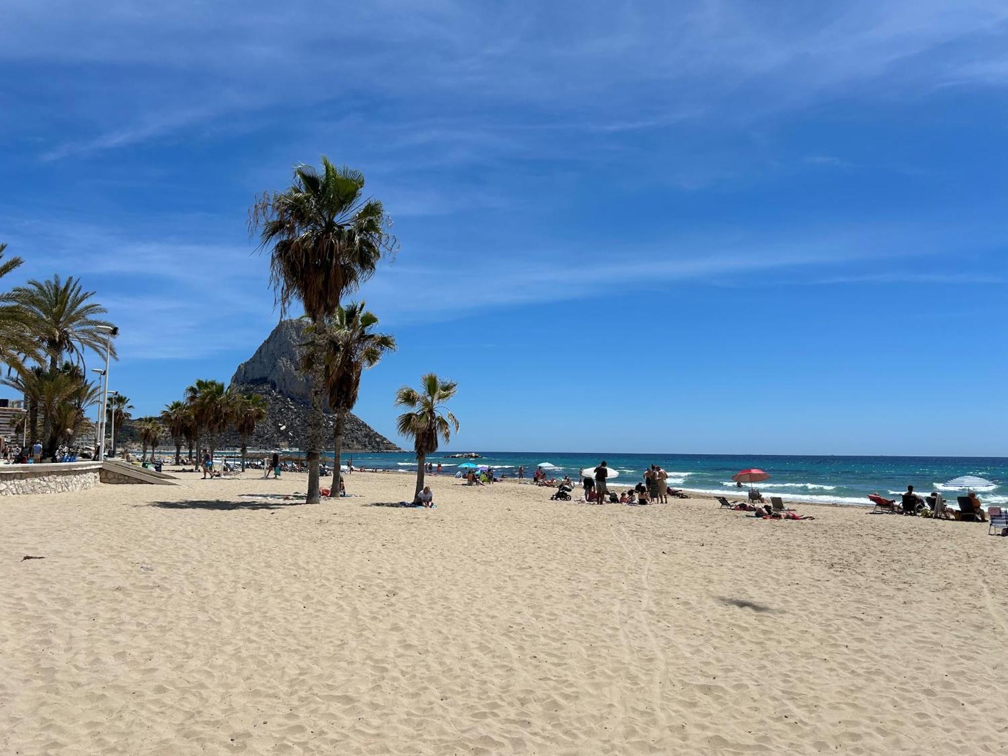 Апартаменти Playa De Oro 14C Кальпе Екстер'єр фото
